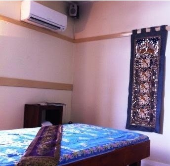 High-wall heat pump in a treatment room at Bodhi Beauty Clinic