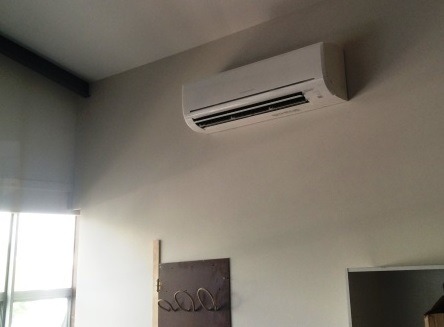 Refurbished office space in Penrose with high-wall air conditioning