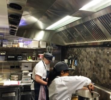 Ducted air conditioning installed at Woodpecker Hill restaurant, Parnell